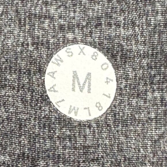 Lululemon T.H.E. Short Linerless Heathered Texture Printed Greyt Deep Coal - Picture 15 of 15